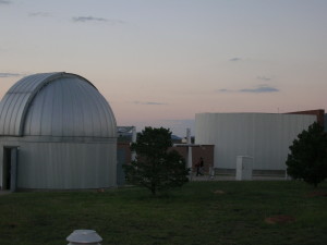 One of the telecopes at the observatory the public is allowed to look through during the star parties.