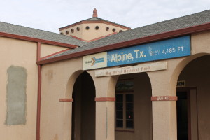 Alpine train station