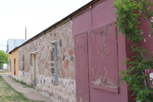 Old buildings in old Alpine.