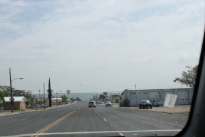 Heading into Menard.