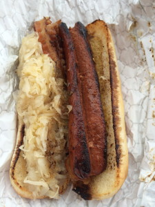 The German: Sausage, Saurkraut, Caraway Seeeds, Mustard